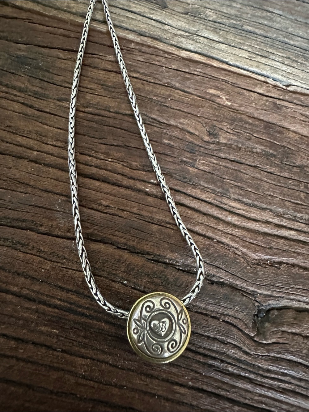 Brighton 💙 Celestial Blue Swarvorski Crystal Pendant Necklace - Retired - Picture 3 of 6